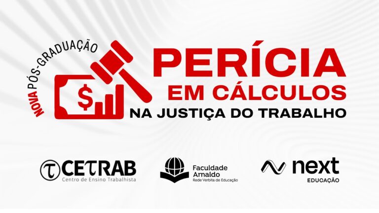 Pós-Graduação: Perícia em Cálculos na Justiça do Trabalho